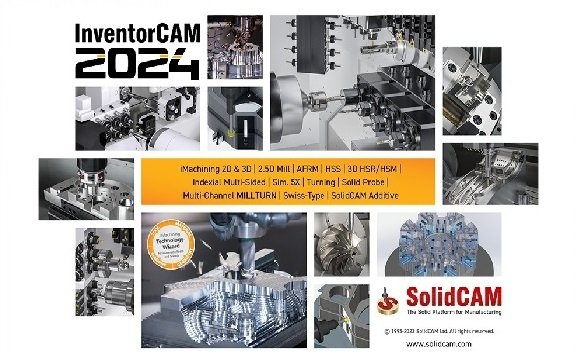 InventorCAM 2024 SP2 Multilang for Autodesk Inventor 2018-2025 (x64) Multilingual