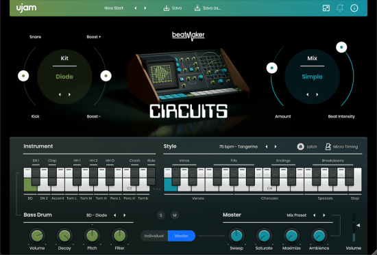 UJAM Beatmaker CIRCUITS 2.4.0