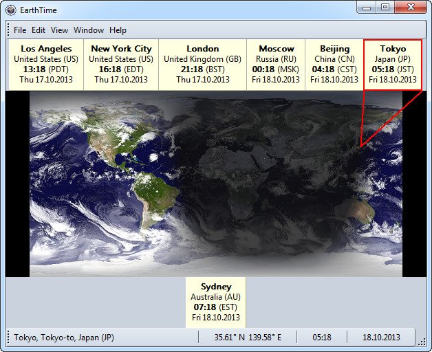 EarthTime 6.27