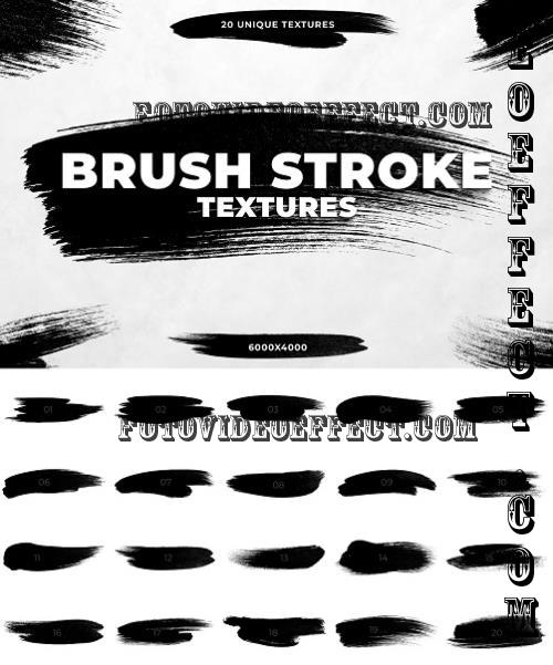 20 Brush Stroke Textures - LSYKE5M