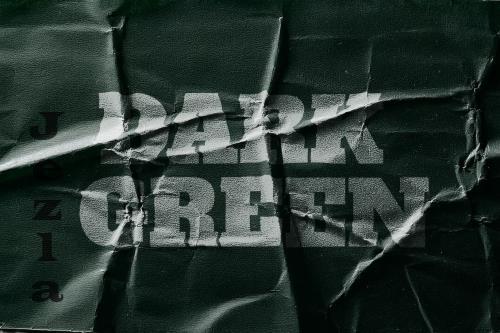 Dark Green Folded Texture Paper - PA2SDTM