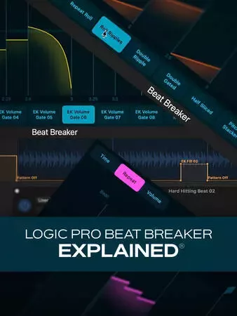 Groove3 Logic Pro Beat Breaker Explained TUTORiAL