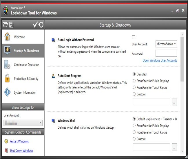 FrontFace Lockdown Tool 5.3.1