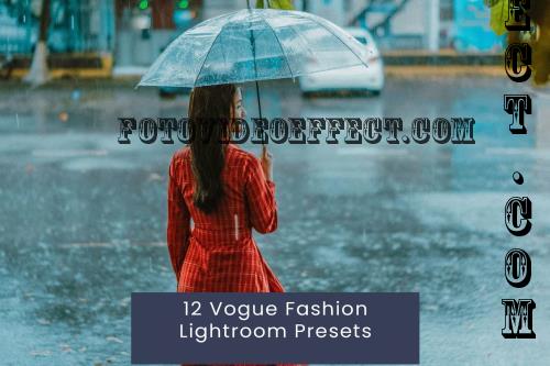 12 Vogue Fashion Lightroom Presets X2XFKJM