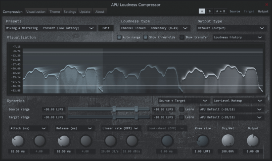 APU Software APU Loudness Compressor 2.9.0