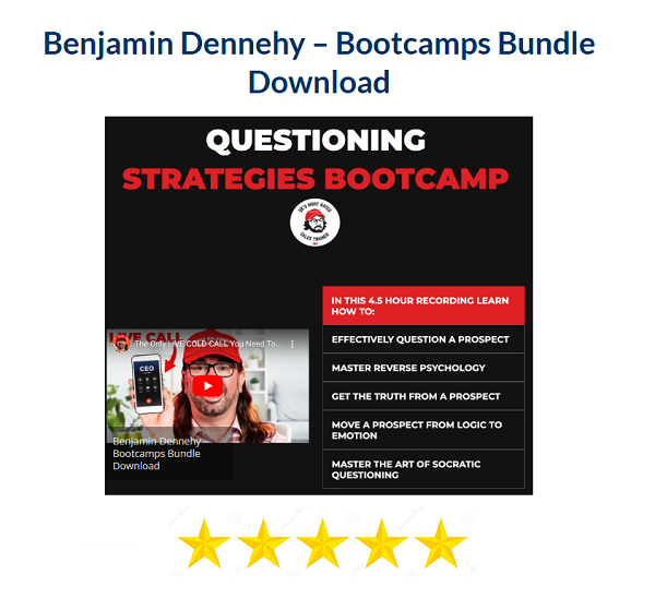 Benjamin Dennehy – Bootcamps Bundle Download 2024