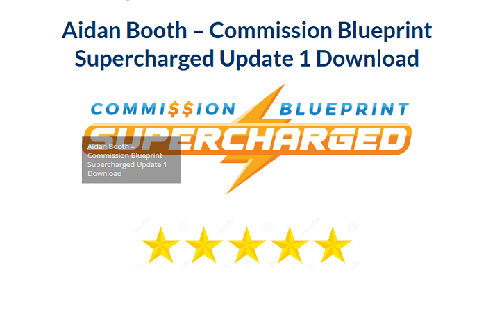 Aidan Booth – Commission Blueprint Supercharged + Update 1 Download