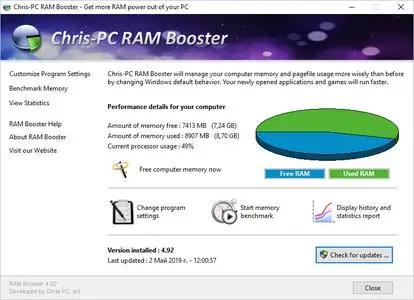 Chris–PC RAM Booster 7.24.0826 Portable