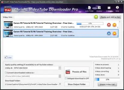 ChrisPC VideoTube Downloader Pro 14.24.0907 Multilingual