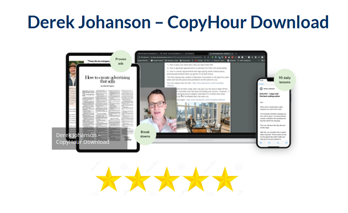 Derek Johanson – CopyHour Download 2024