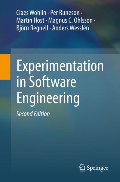 Experimentation in Software Engineering: An Introduction - Claes Wohlin 621292c217b2e88cc3ff7f1d82a54aca