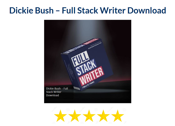 Dickie Bush – Full Stack Writer Download 2024