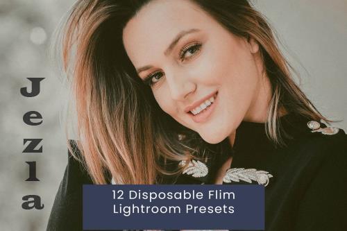 12 Disposable Flim Lightroom Presets - MNYUWAQ