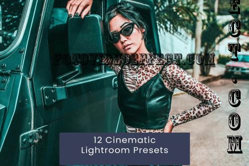 12 Cinematic Lightroom Presets - 52F9JD7