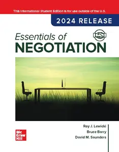 Essentials of Negotiation 2024 Release