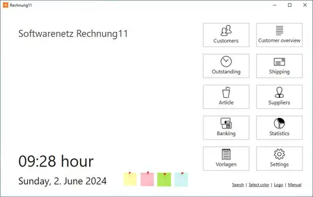 Softwarenetz Rechnung 11.06 Multilingual