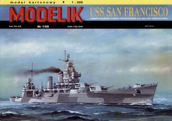   - / USS San Francisco (Modelik 1/2009) 