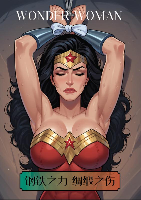 Wonder Woman - The power of steel, the wound of satin 3D Porn Comic