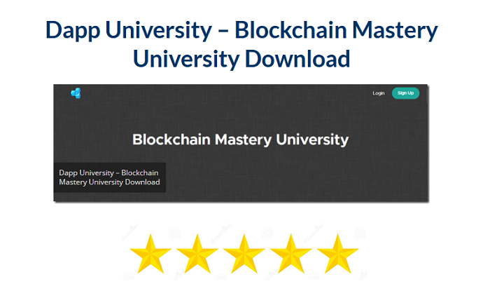 Dapp University – Blockchain Mastery University Download 2024