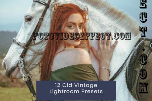 12 Old Vintage Lightroom Presets - Q2RGHXX