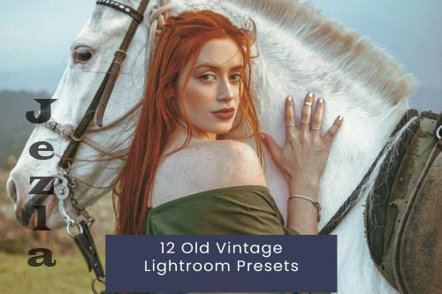 12 Old Vintage Lightroom Presets - Q2RGHXX