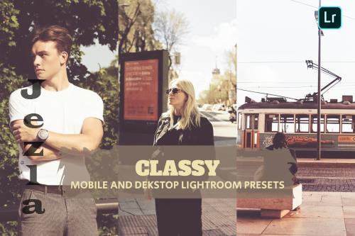 Classy Lightroom Presets Dekstop and Mobile - 3QU5GBA