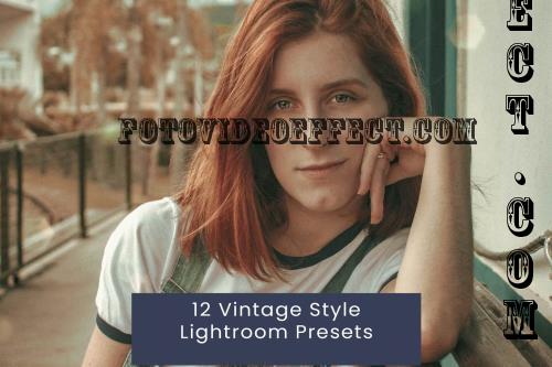 12 Vintage Style Lightroom Presets - WJQV39A