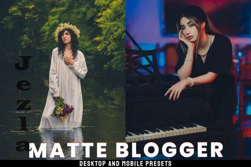 Matte Blogger- Desktop and Mobile Presets v4 6T6QT97