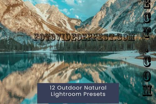 12 Outdoor Natural Lightroom Presets ZMW6KBX