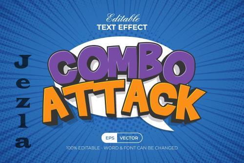 Comic Text Effect 3D Style - 282657717