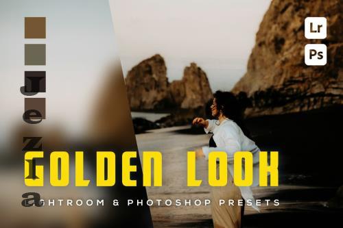 6 Golden Look Lightroom and Photoshop Presets KJQ9WMJ