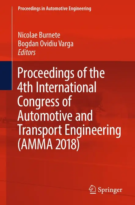 Proceedings of the 4th International Congress of Automotive and Transport Engineering (AMMA 2018)