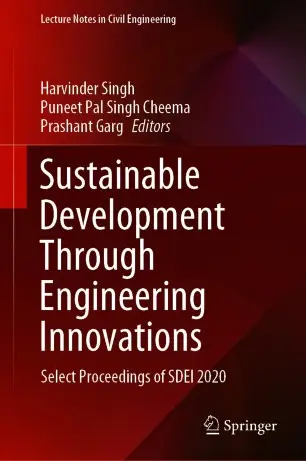 Sustainable Development Through Engineering Innovations Select Proceedings of SDEI 2020