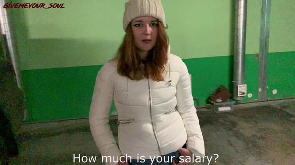 PICKUP IN GARAGE  REDHEAD CHEATED ON HER GUY FOR MONEY MarshSwallow [Onlyfans] (FullHD 1080p)