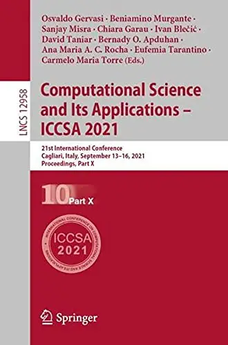 Computational Science and Its Applications – ICCSA 2021 (PDF,Part X)