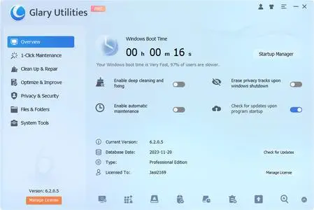 Glary Utilities Pro 6.15.0.19 Multilingual + Portable