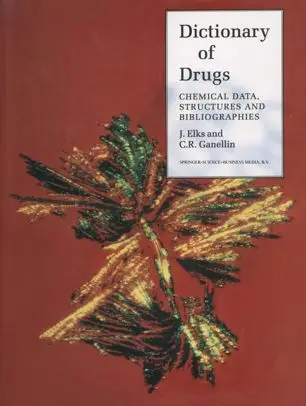 Dictionary of Drugs Chemical Data, Structures and Bibliographies