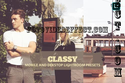 Classy Lightroom Presets Dekstop and Mobile - 3QU5GBA