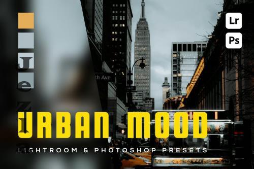 6 Urban Mood Lightroom and Photoshop Presets GF49HLX