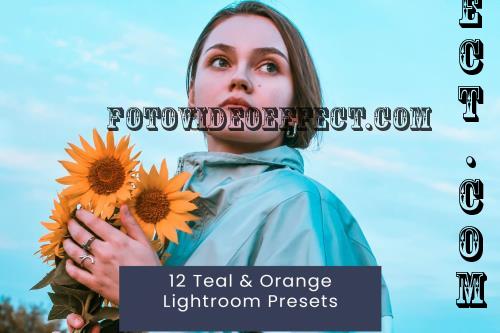 12 Teal & Orange Lightroom Presets - 3HY9WF4