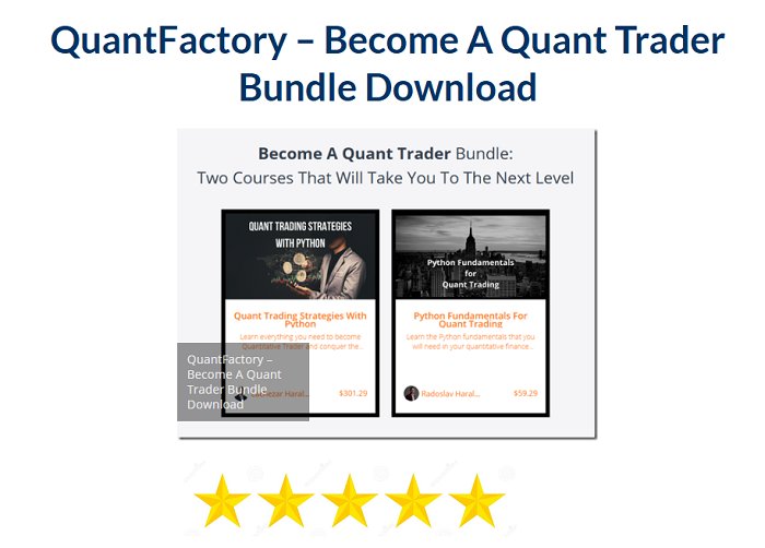 QuantFactory – Become A Quant Trader Bundle Download 2024