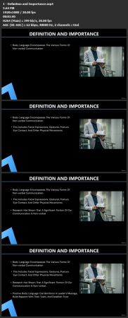 Body Language / Non-Verbal Communication for Leaders  (2024)