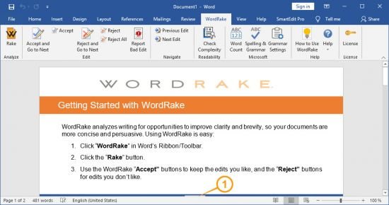 WordRake 5.0.10830.01