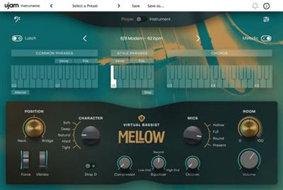 UJAM Virtual Bassist MELLOW  v2.3.0 64866693278008c3a4678eef709b9d63