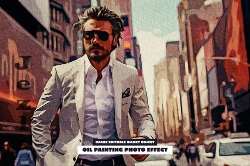 Oil Painting Photo Effect - 283779388