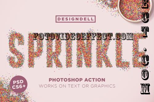 Sprinkle Photoshop Action - 2450214