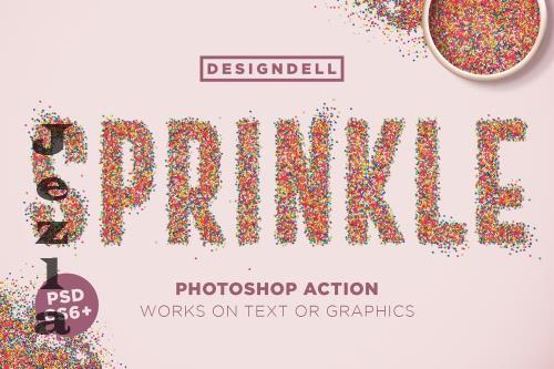 Sprinkle Photoshop Action - 2450214