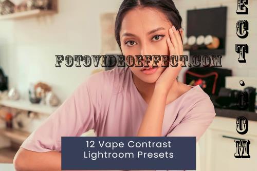 12 Vape Contrast Lightroom Presets EFSWPXP