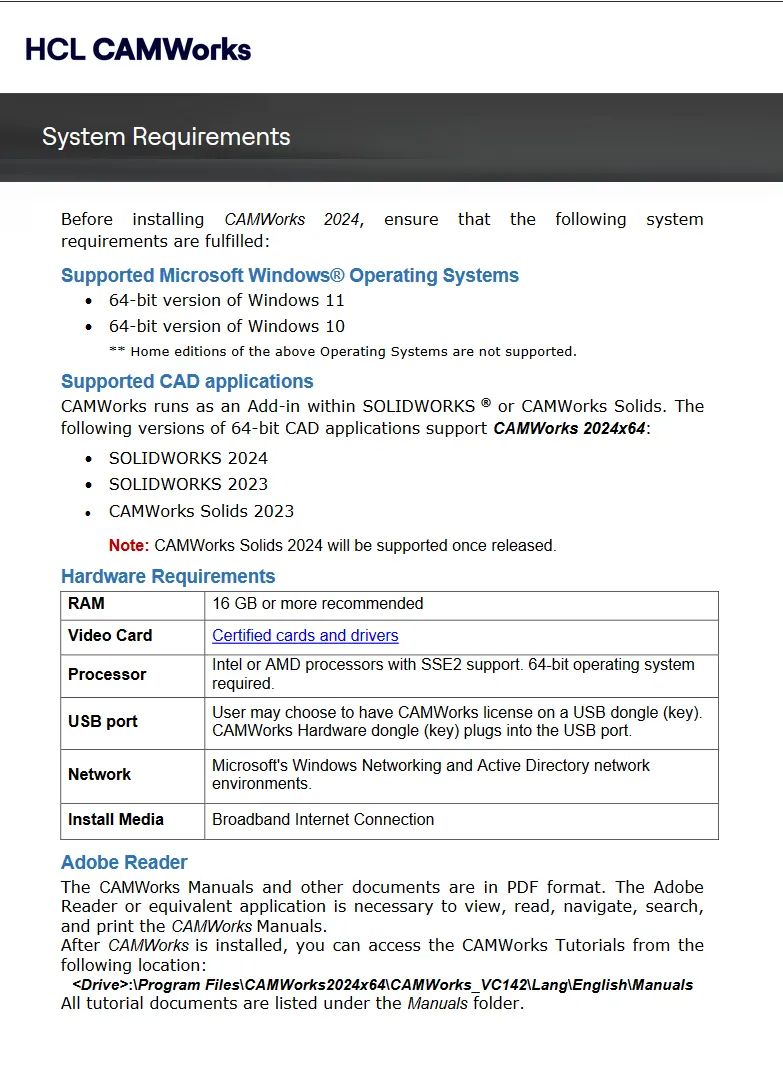 CAMWorks 2024 SP4 Build 26 August 2024 for SolidWorks Win x64