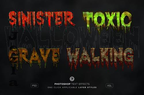 Halloween Text Effects 02 - ZJAQLHZ